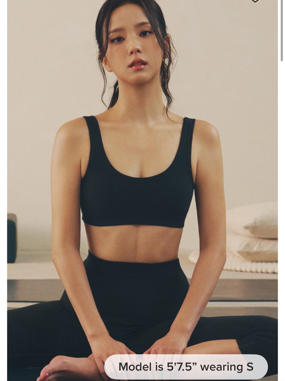 Alosoft Center Stage Bra Black